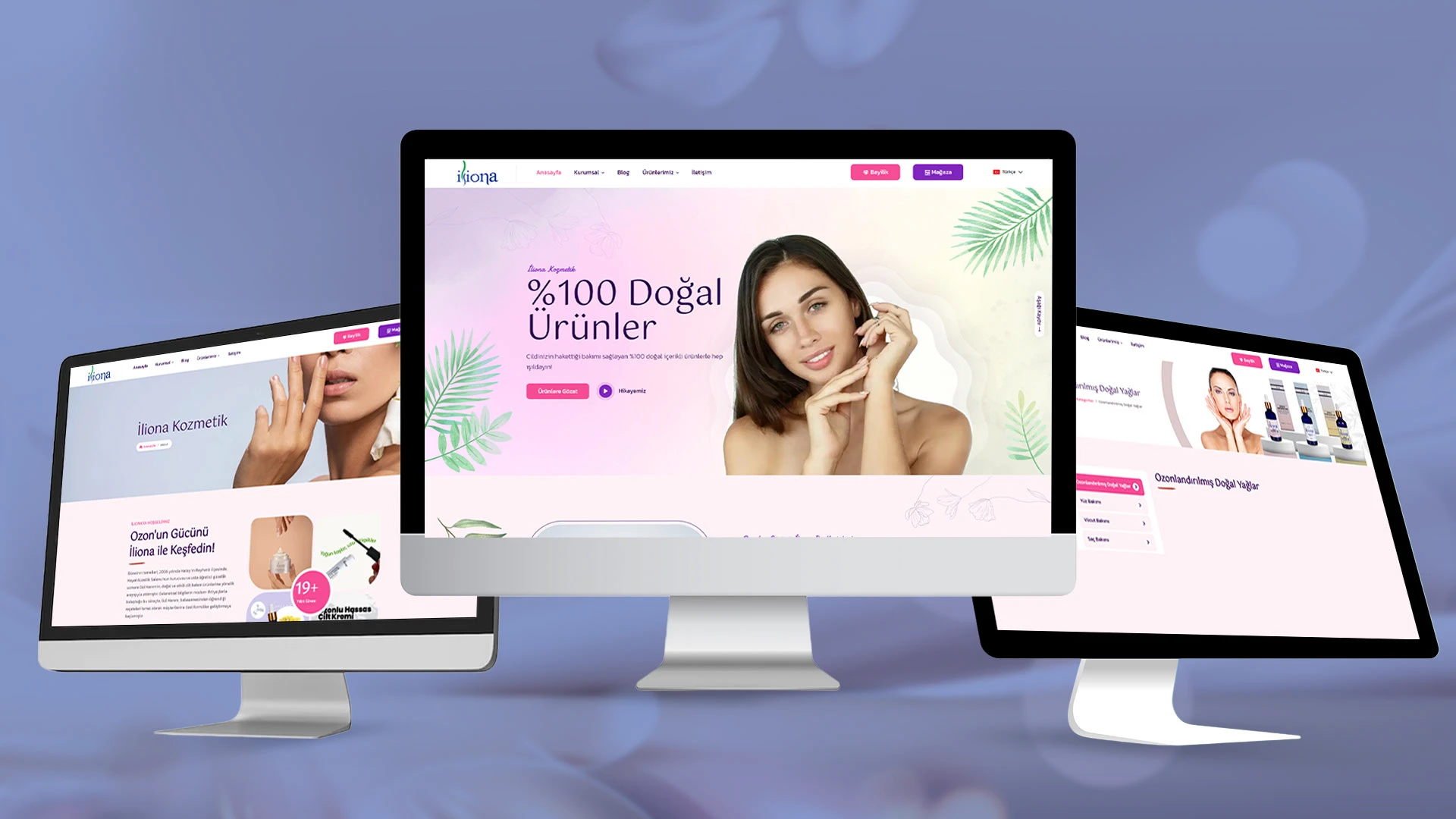 İliona Kozmetik Sosyal Medya Tasarımı — Point Medya Tasarım projesi