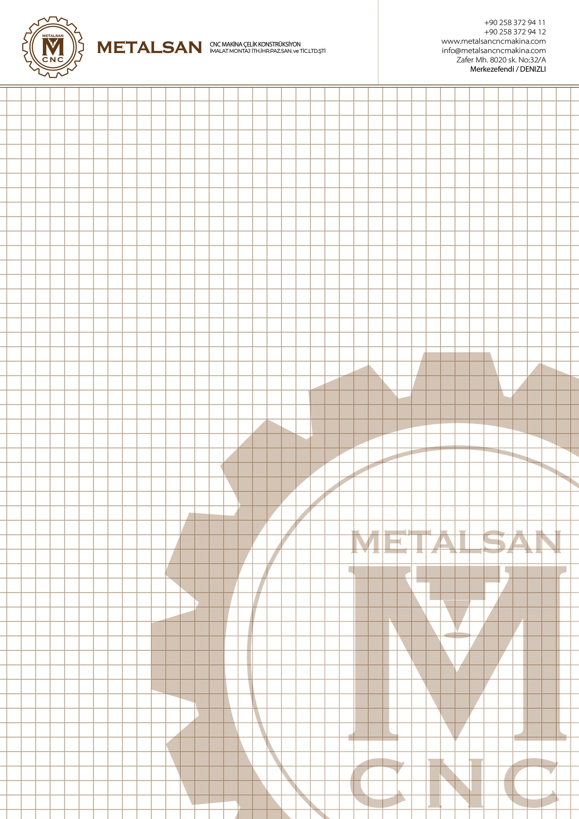 Metalsan Kurumsal Kimlik Tasarımı — Point Medya Tasarım projesi