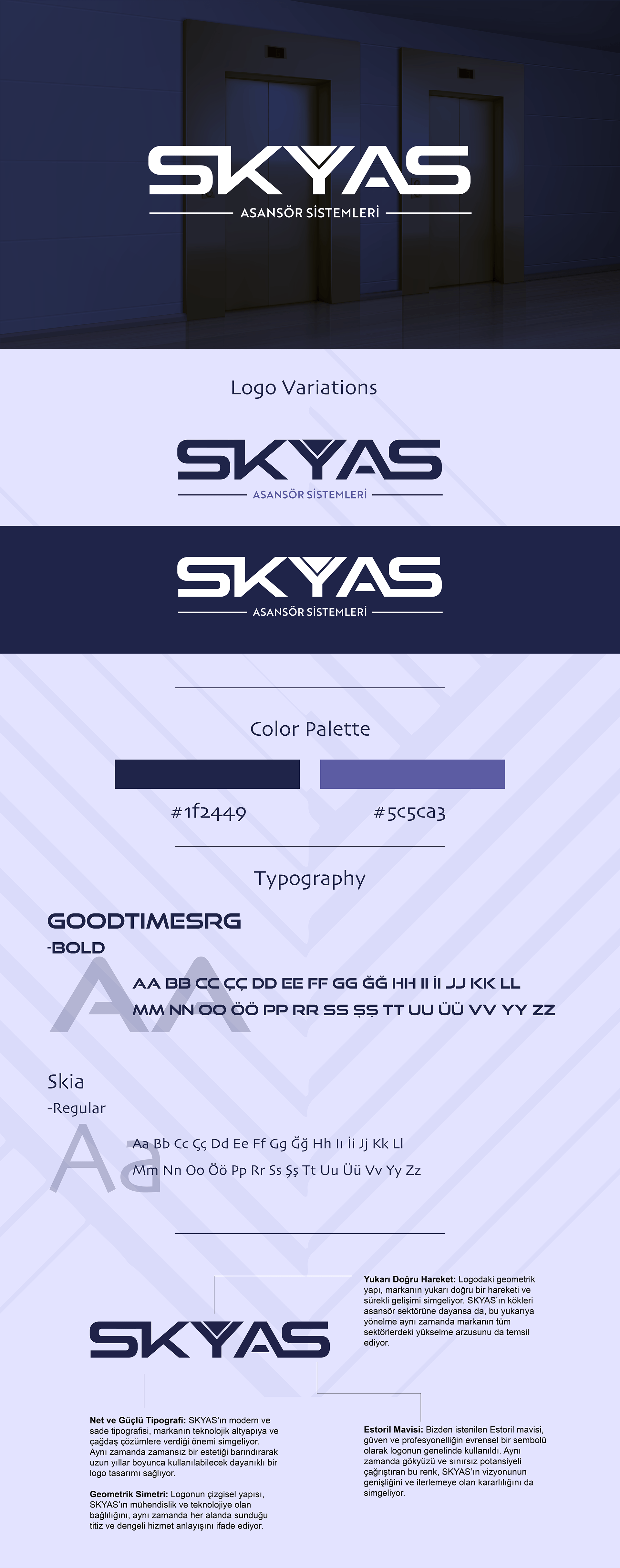SKYAS Logo ve Marka Kimliği Tasarımı — Point Medya Tasarım projesi
