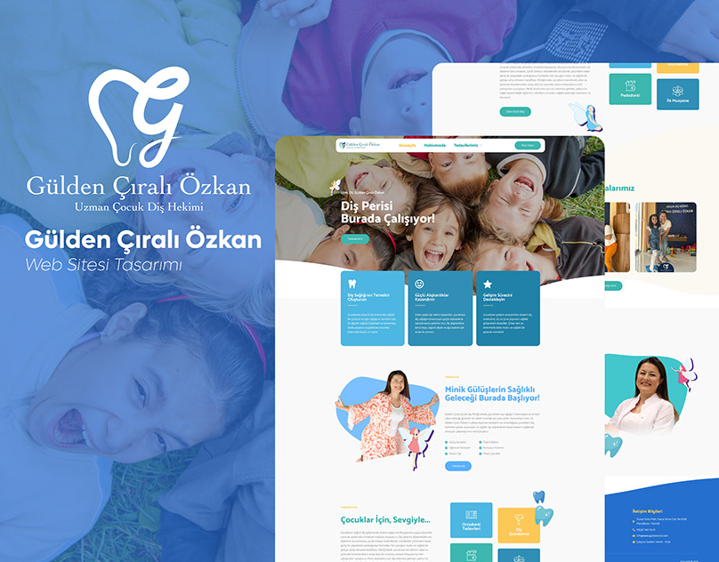 Dt. Dr. Gülden Çıralı Özkan Web Tasarımı