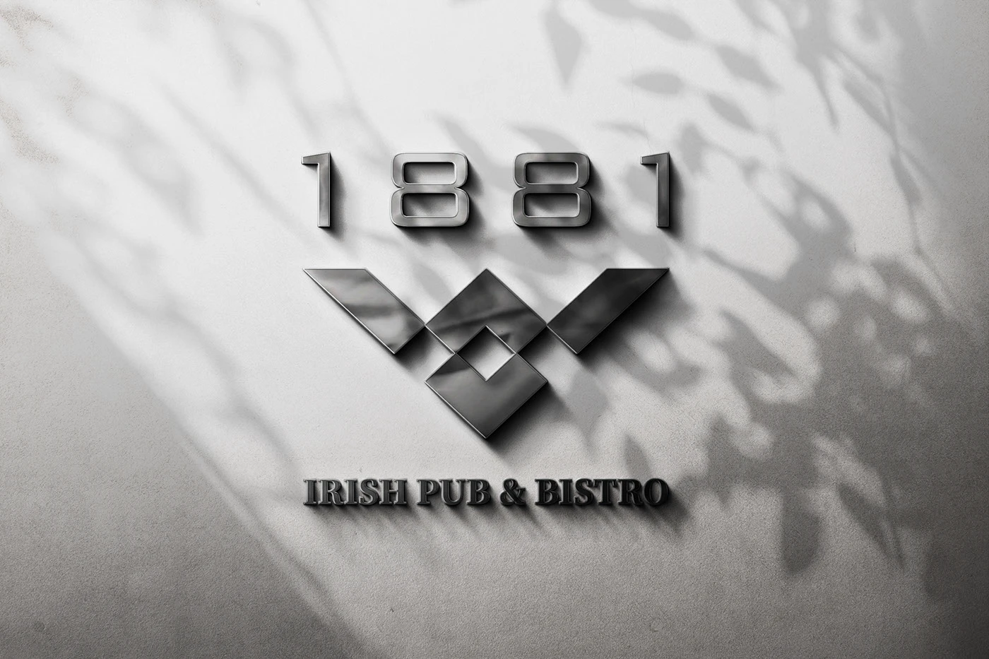 1881 Pub Bistro Kurumsal Kimlik Tasarımı