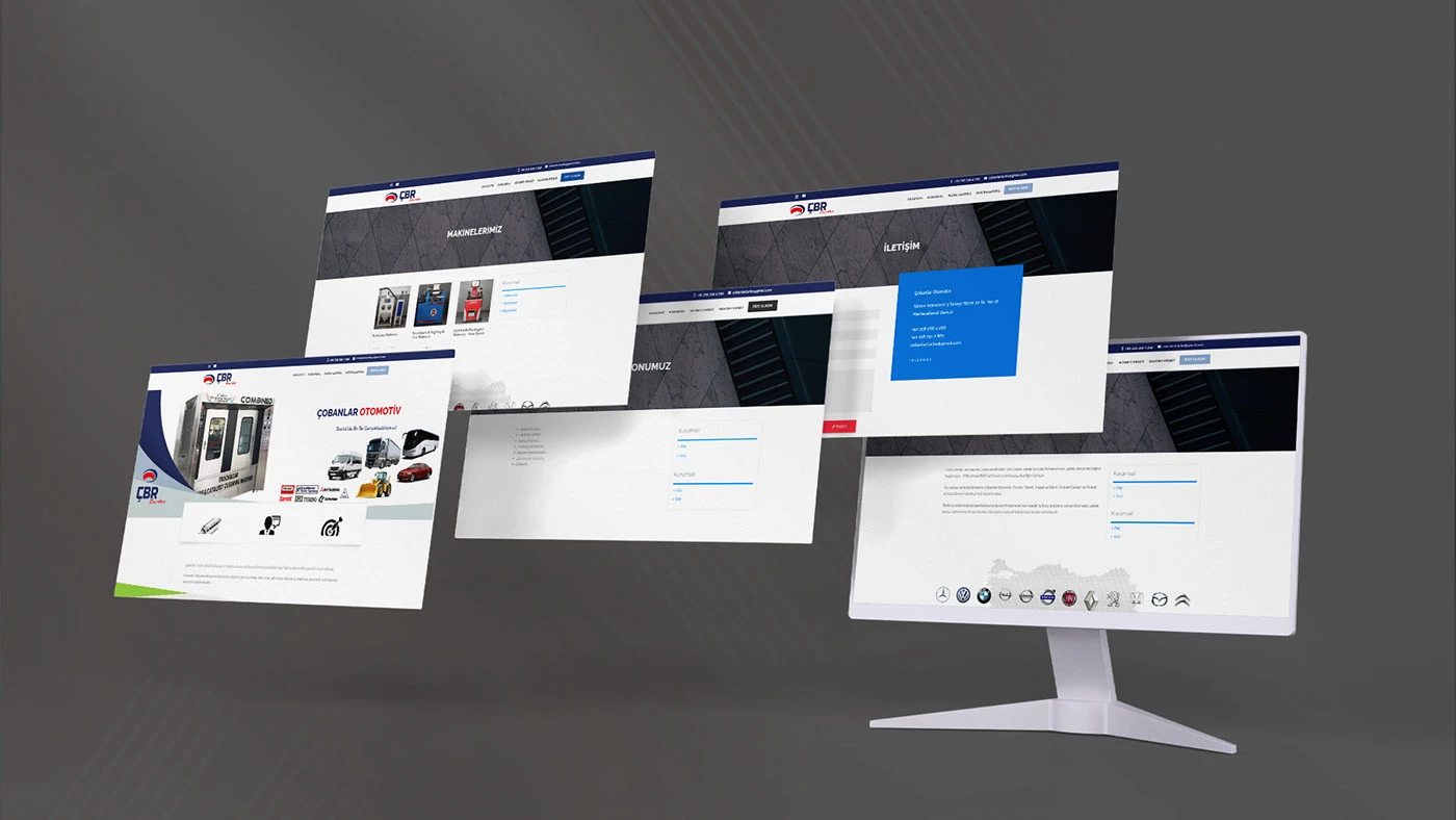 Çobanlar Otomotiv Web Tasarımı